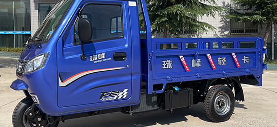 Semi-enclosed Motorized Cargo Tricycle