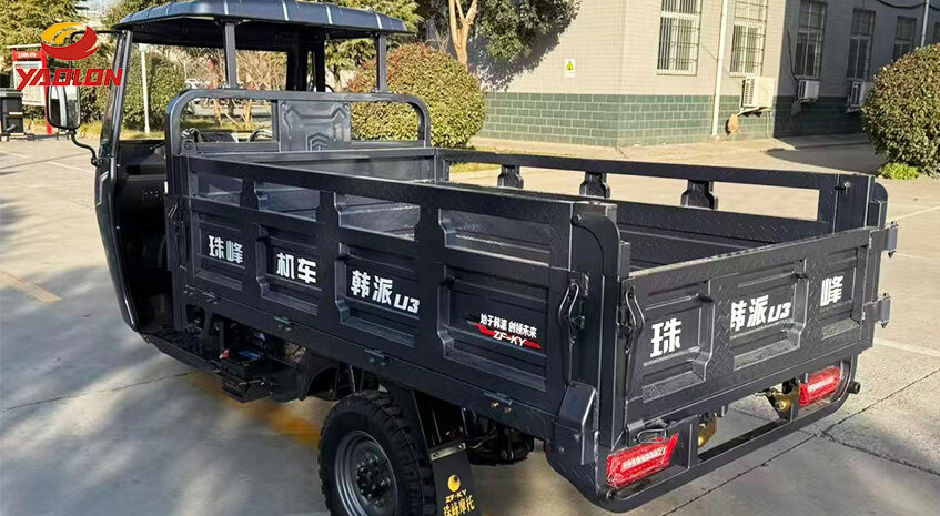 Semi-enclosed Motorized Cargo Tricycle - HANPAI-U3P