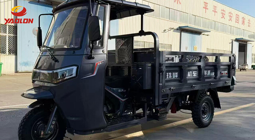 Semi-enclosed Motorized Cargo Tricycle - HANPAI-U3P